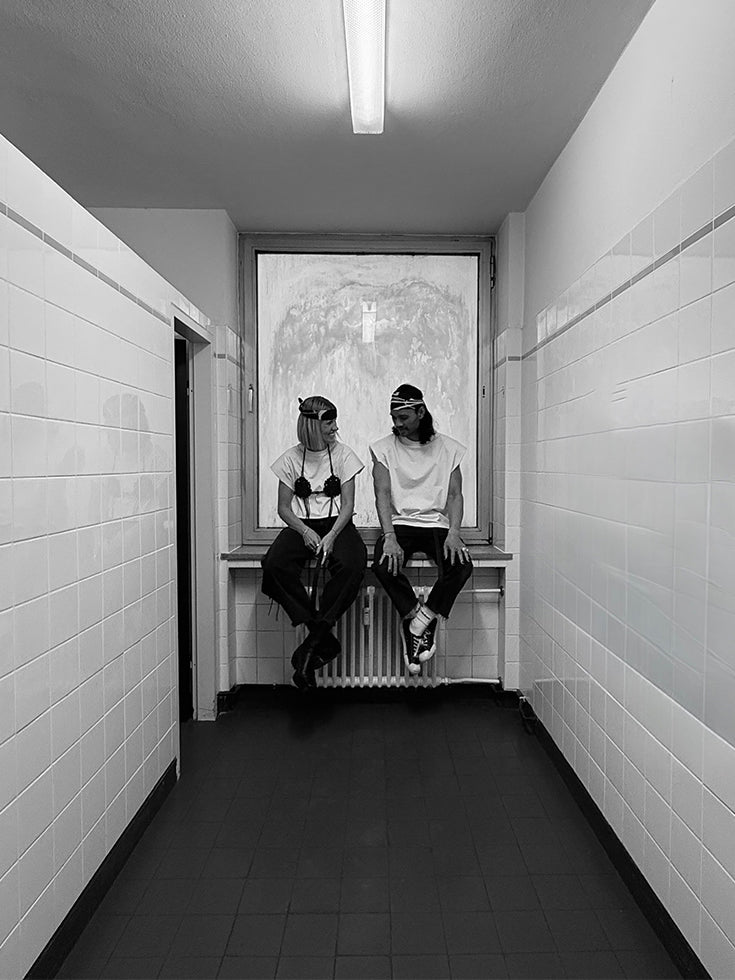 BANDANA NR. 030 | schwarz weiß