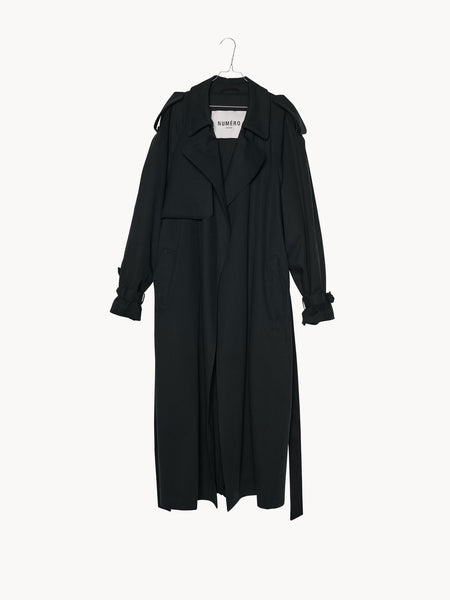 TRENCHCOAT NO. 001 | black – NUMÉRO202020