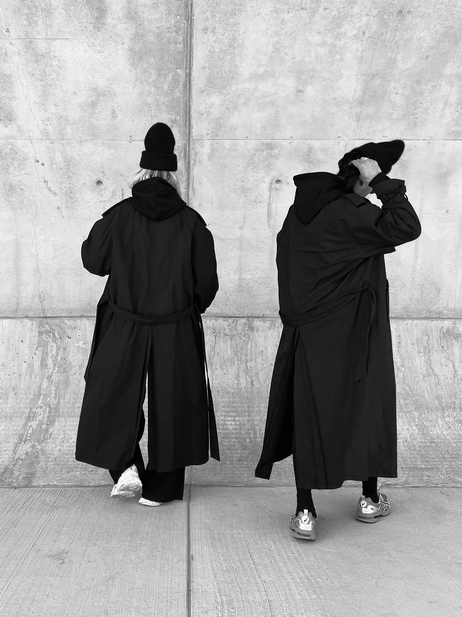 TRENCHCOAT NR. 001 | schwarz