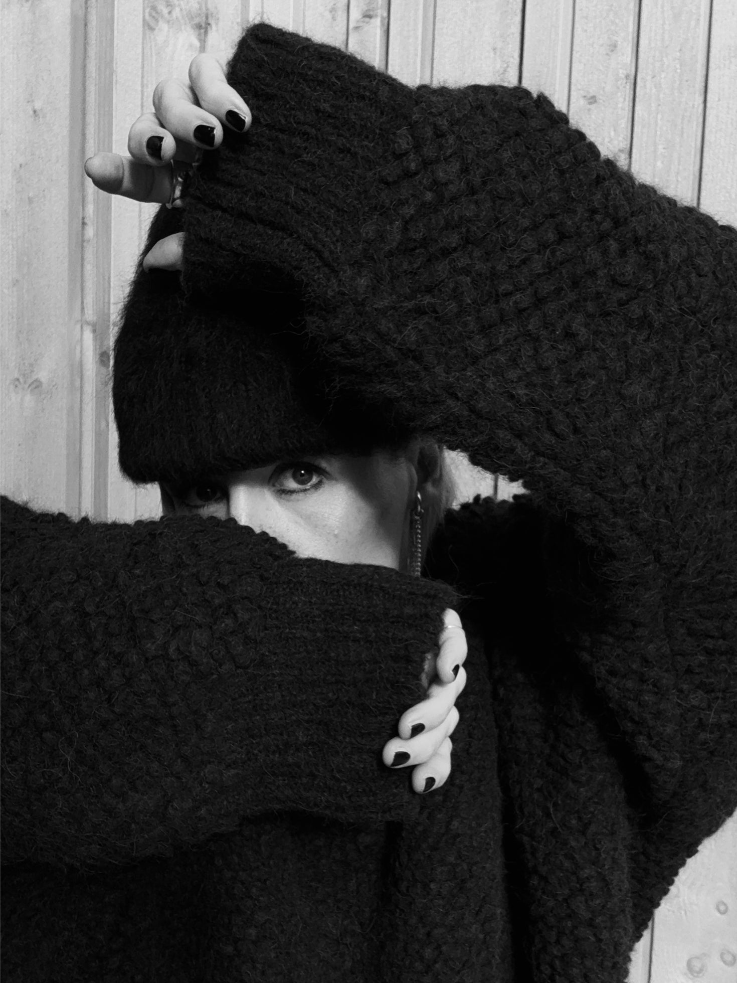 KNIT SWEATER NO. 017 | black