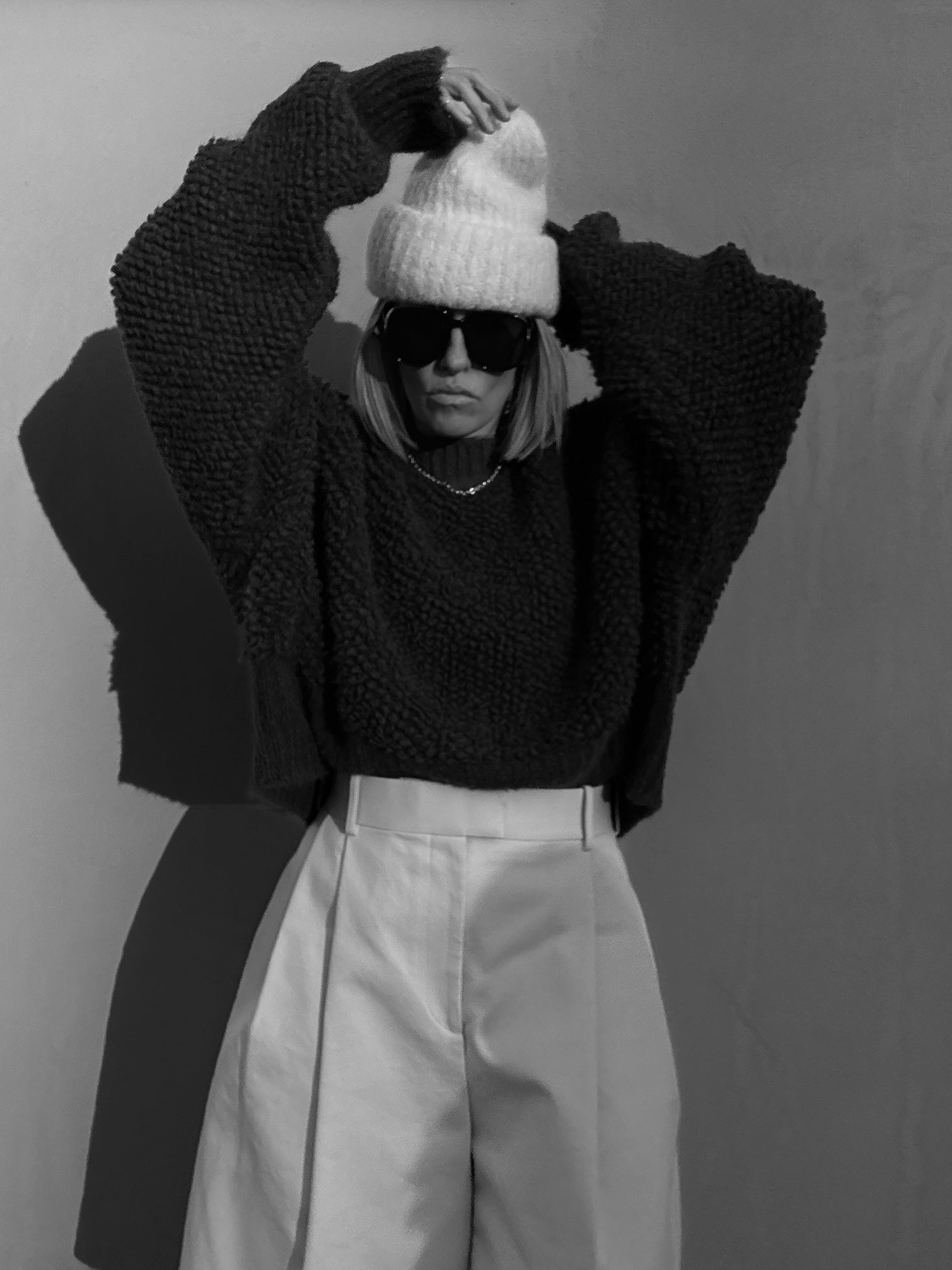 KNIT SWEATER NO. 017 | black