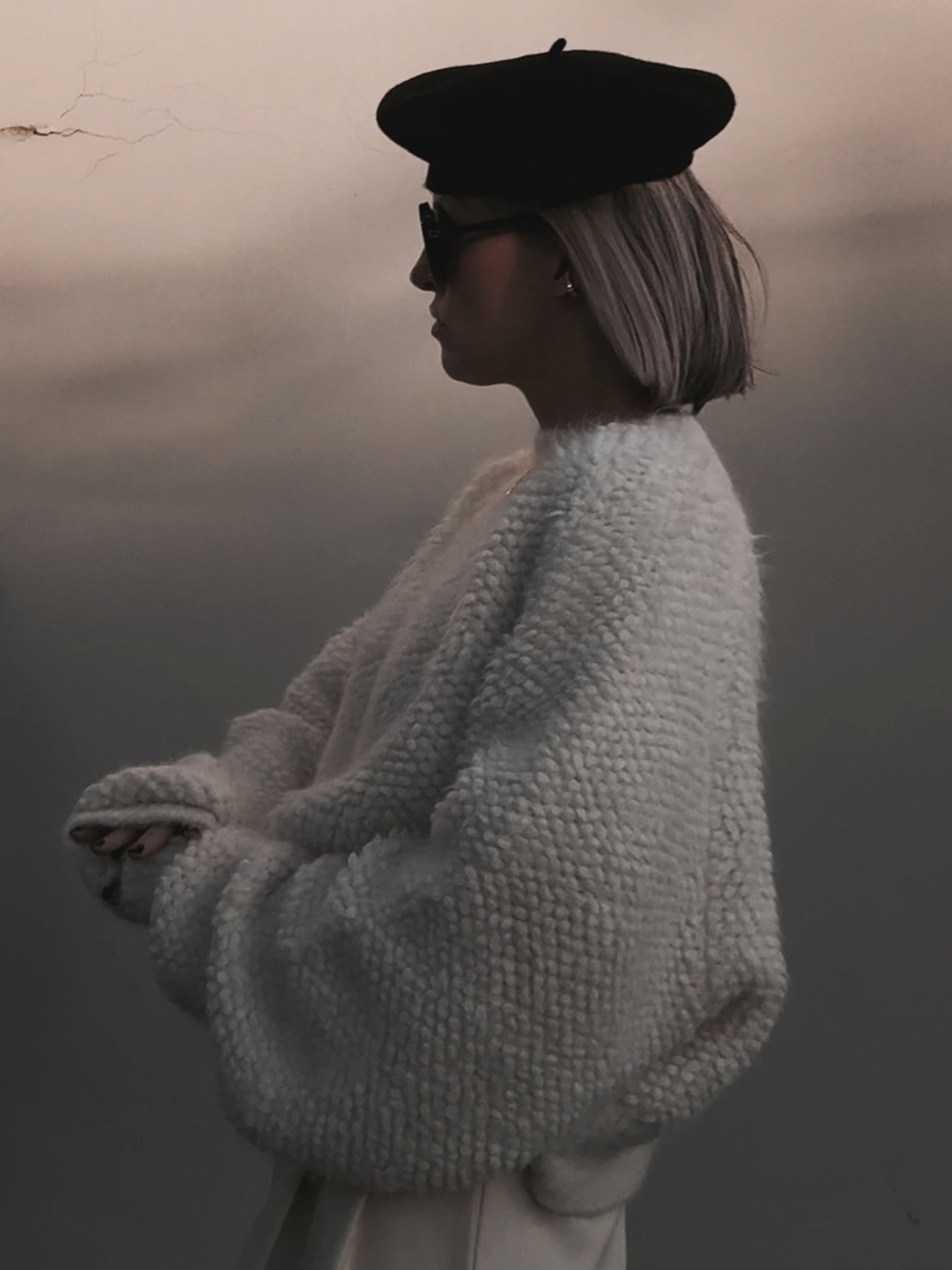 KNIT SWEATER NO. 017 | offwhite