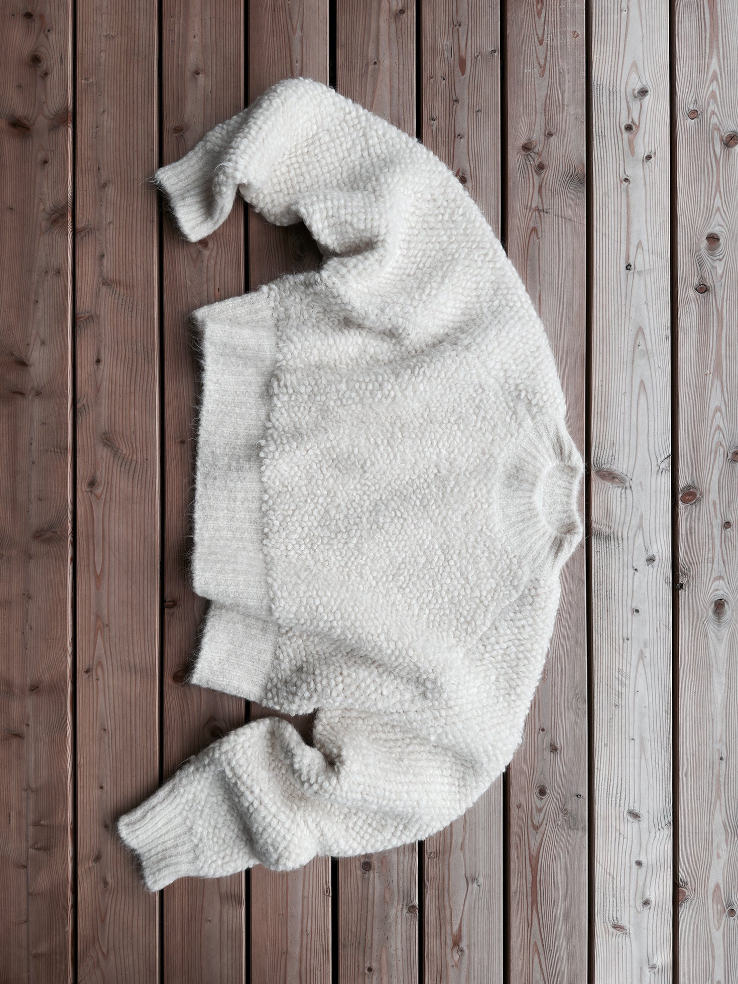 KNIT SWEATER NO. 017 | offwhite