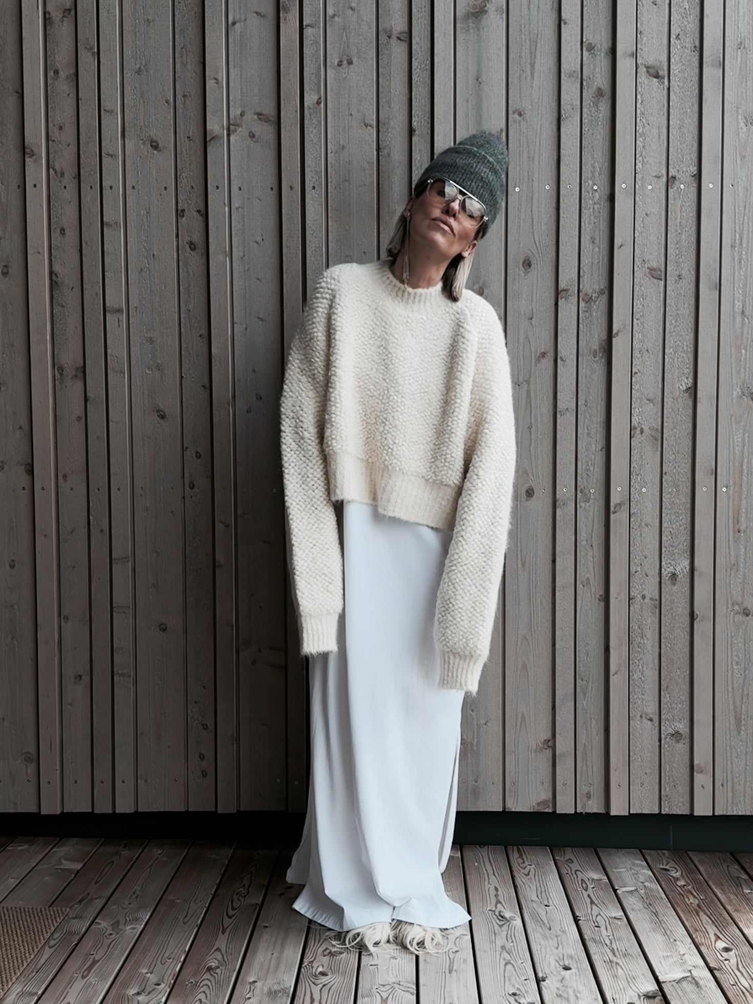 KNIT SWEATER NO. 017 | offwhite