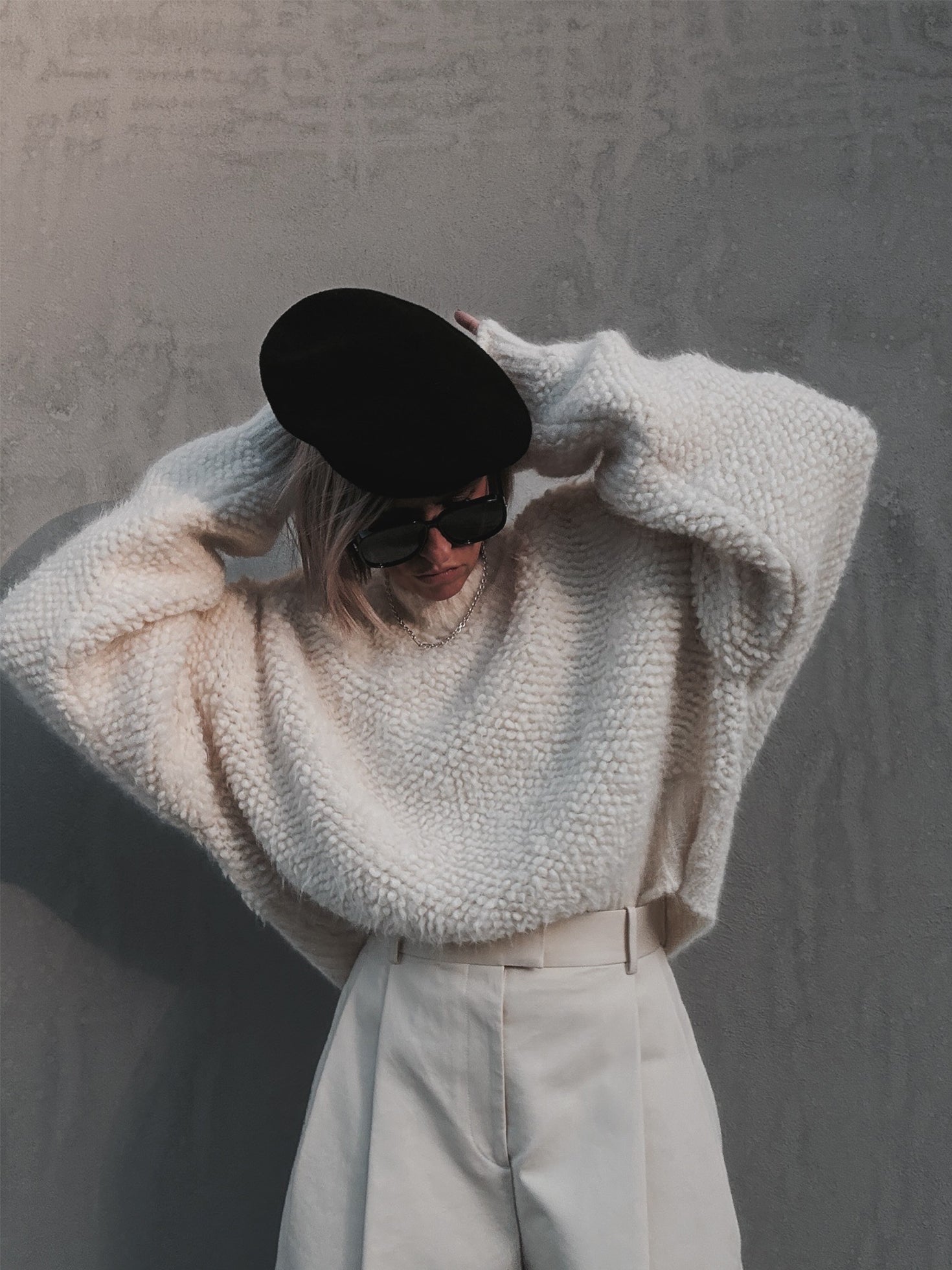 KNIT SWEATER NO. 017 | offwhite