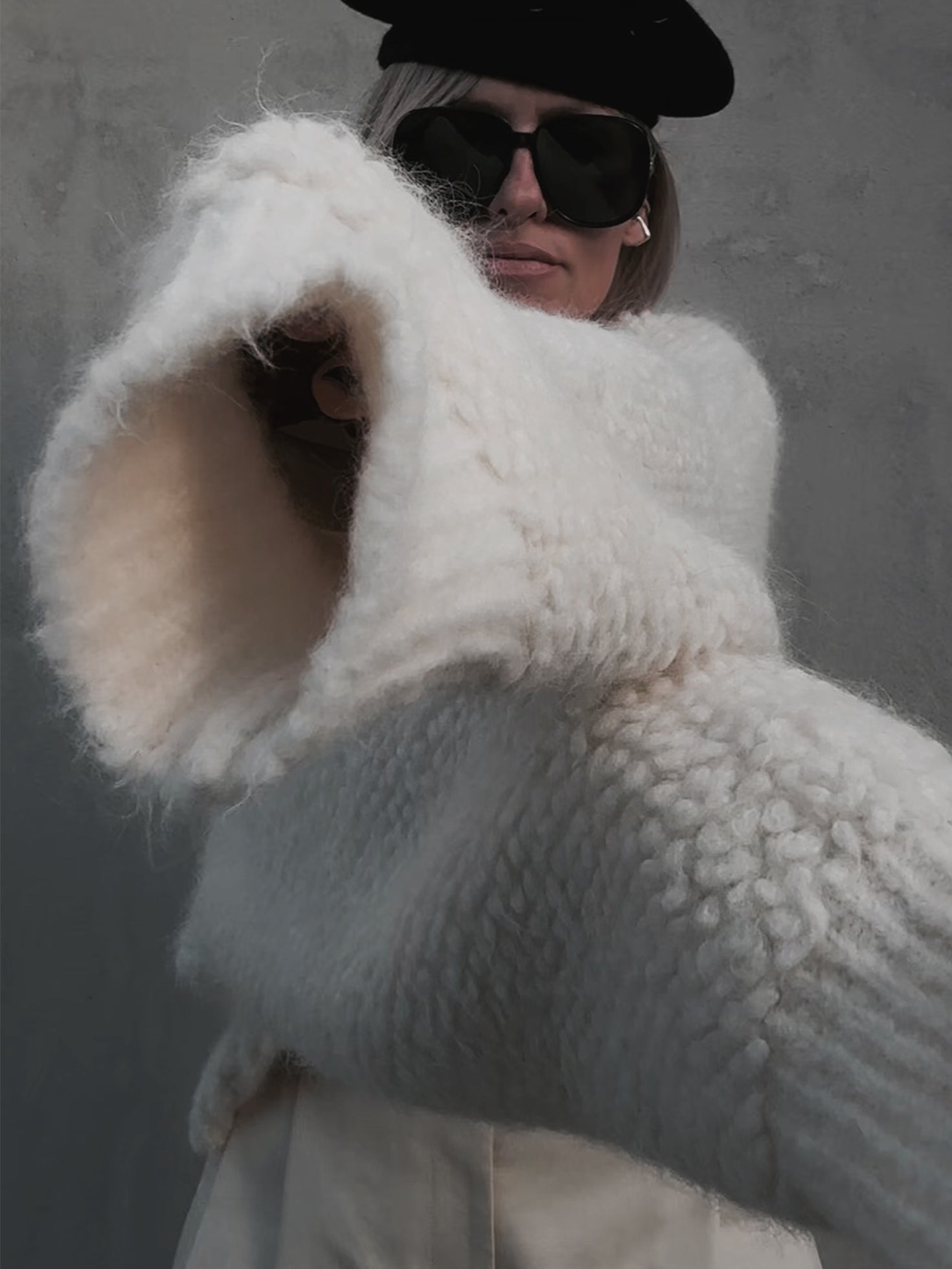 KNIT SWEATER NO. 017 | offwhite