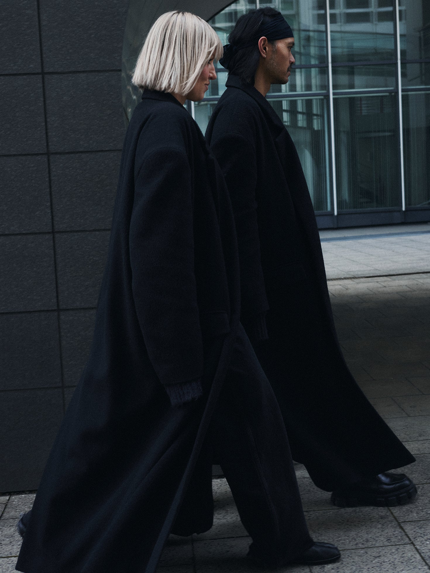 WOOL COAT NO. 021 | black