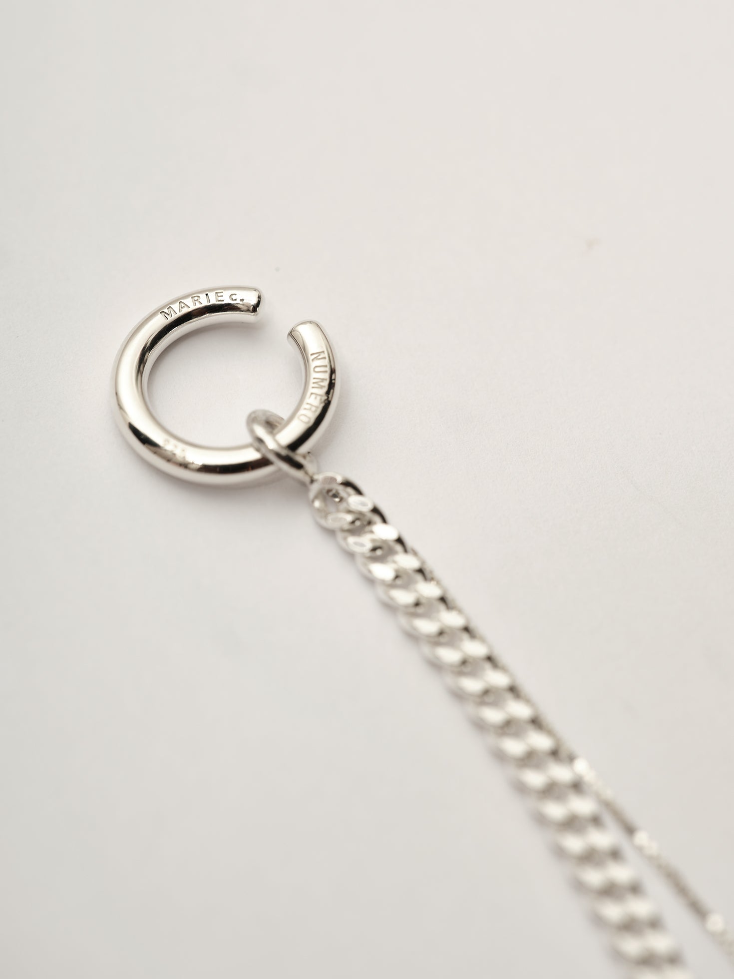 EARPIECE MIT ZWEI CUFFS NO. 029 | silver 925